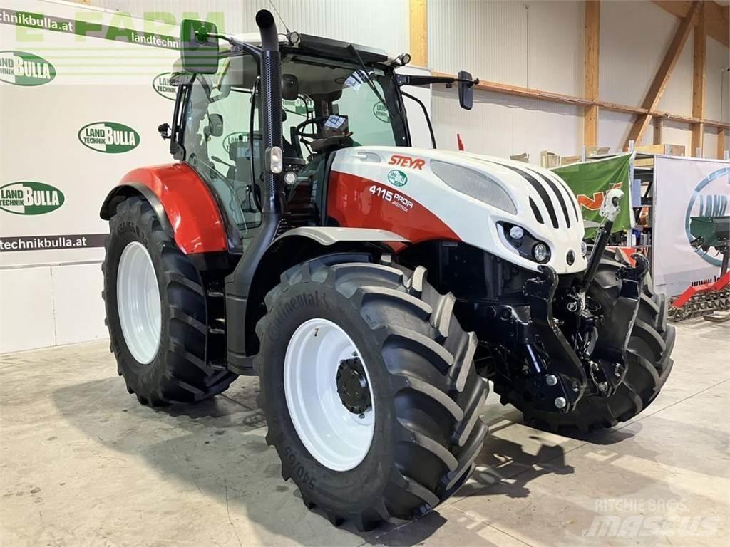 Steyr 4115 profi Traktoriai