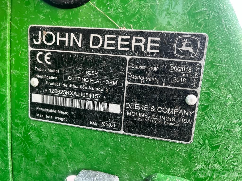 John Deere T550i Derliaus nuėmimo kombainai