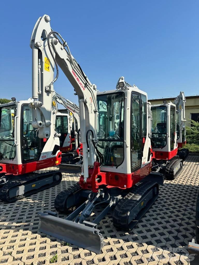 Takeuchi TB 225 V0 Mini ekskavatoriai < 7 t