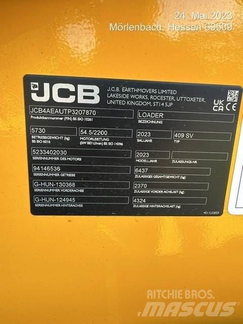 JCB 409 Naudoti ratiniai krautuvai