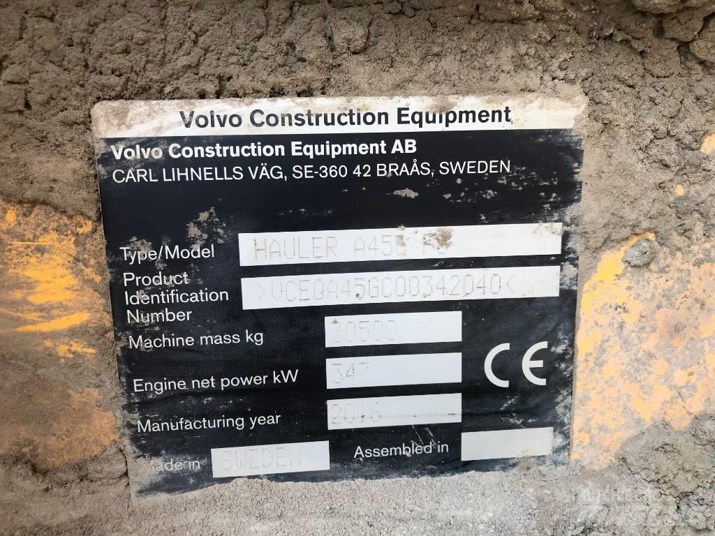 Volvo A 45 G FS Karjeriniai savivarčiai