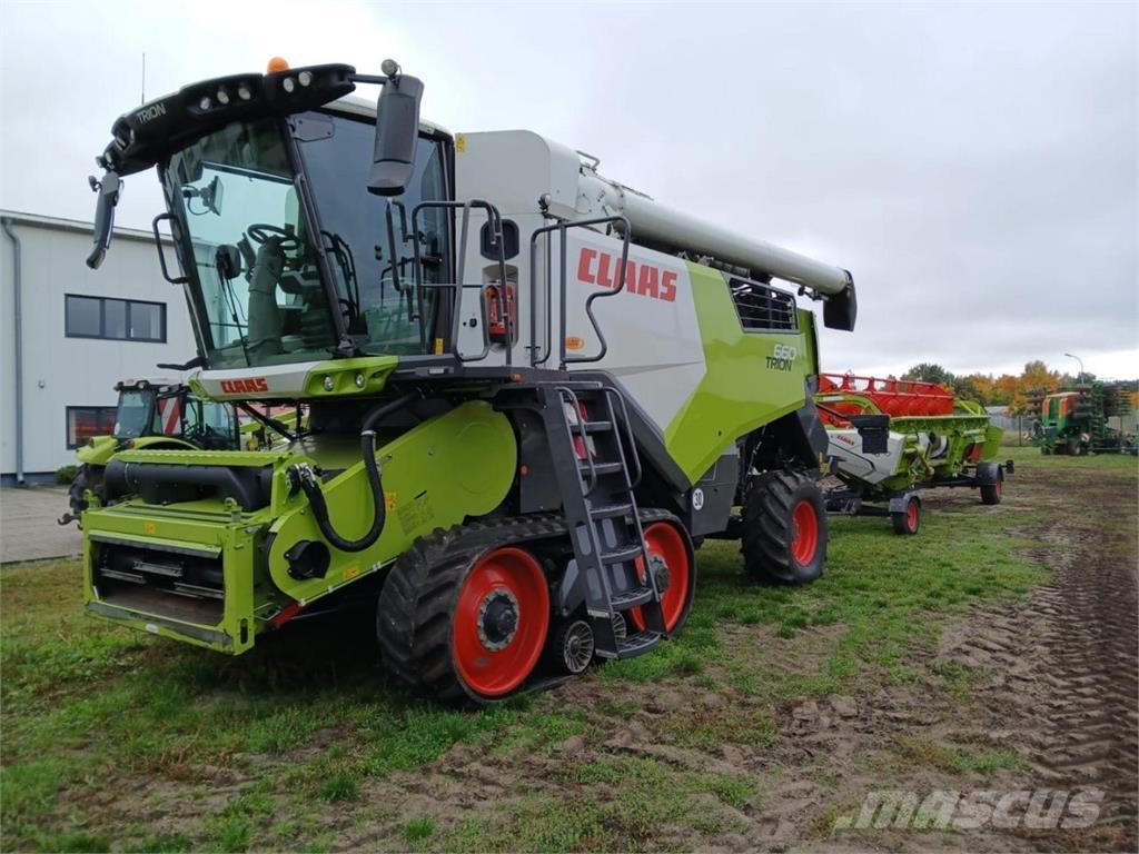 CLAAS Trion 660 TT Derliaus nuėmimo kombainai