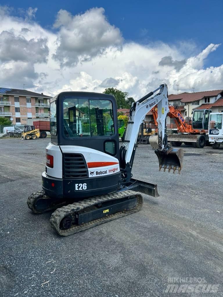 Bobcat E 26 Mini ekskavatoriai < 7 t