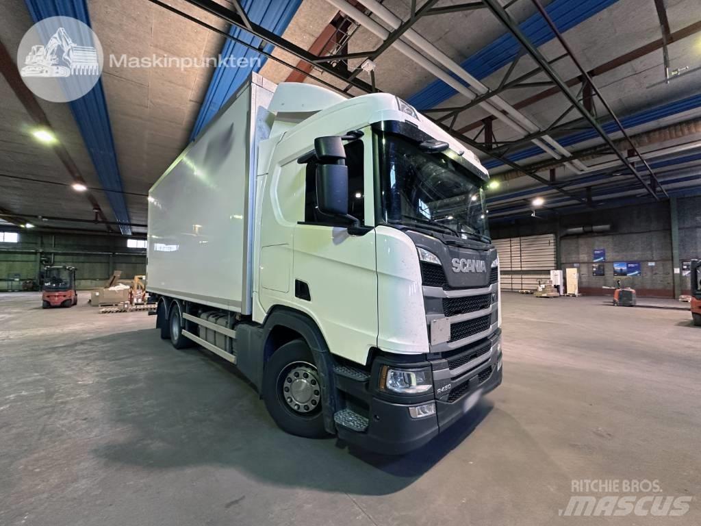 Scania R 450 Sunkvežimiai su dengtu kėbulu