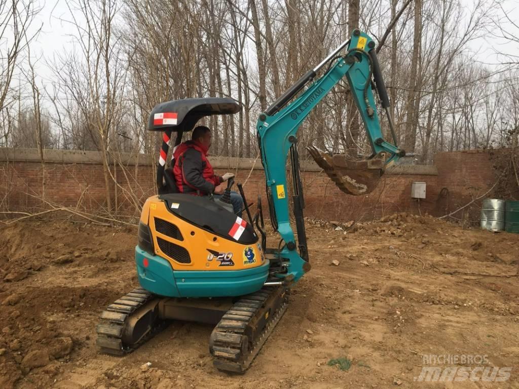 Kubota U 20 Mini ekskavatoriai < 7 t