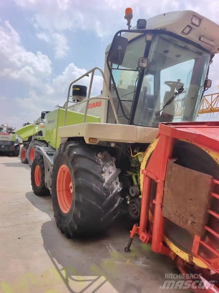CLAAS Jaguar 870 Pašarų ruošimo technika