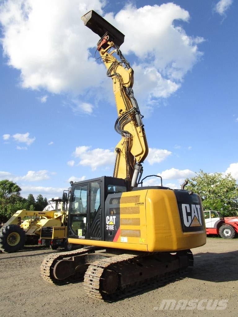 CAT 318 E L   320 322 Vikšriniai ekskavatoriai