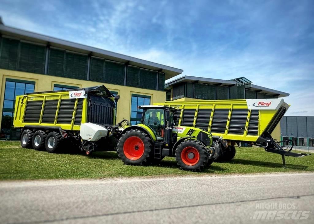 Fliegl Cargos Savikrovės priekabos