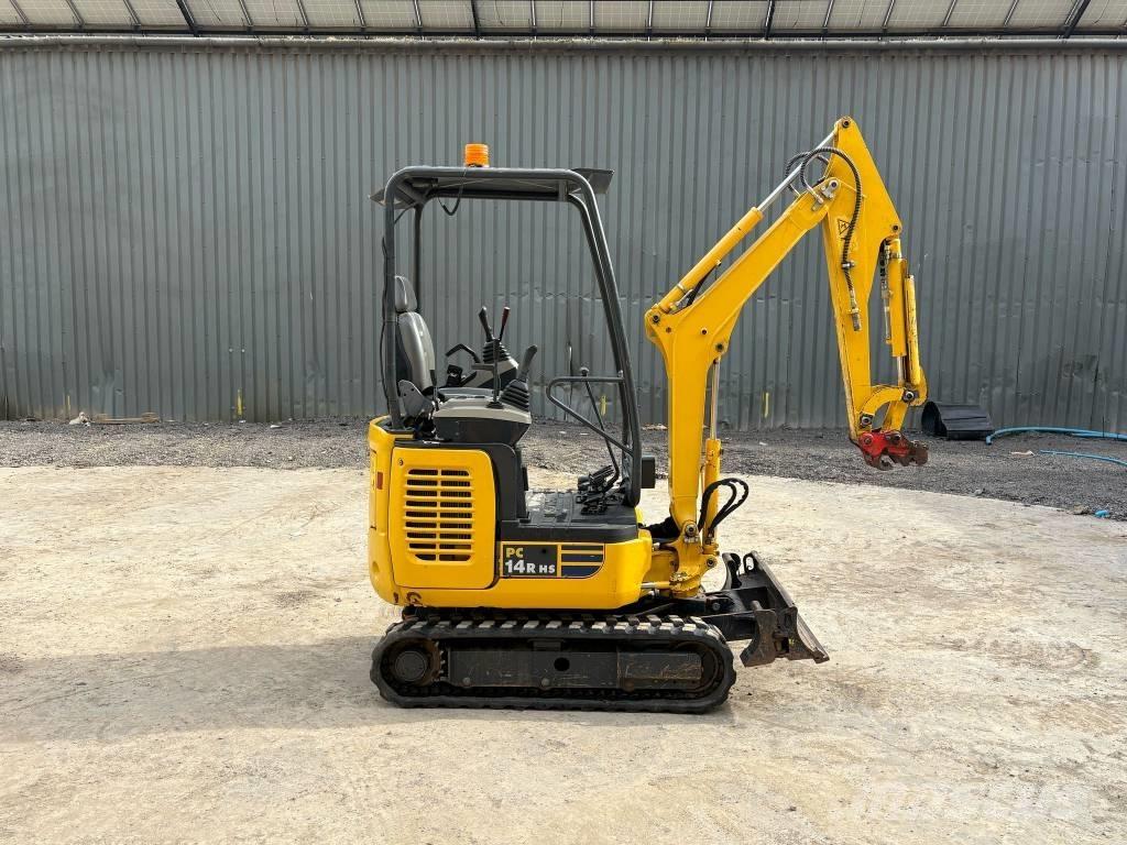 Komatsu PC 14 R-3HS Mini ekskavatoriai < 7 t