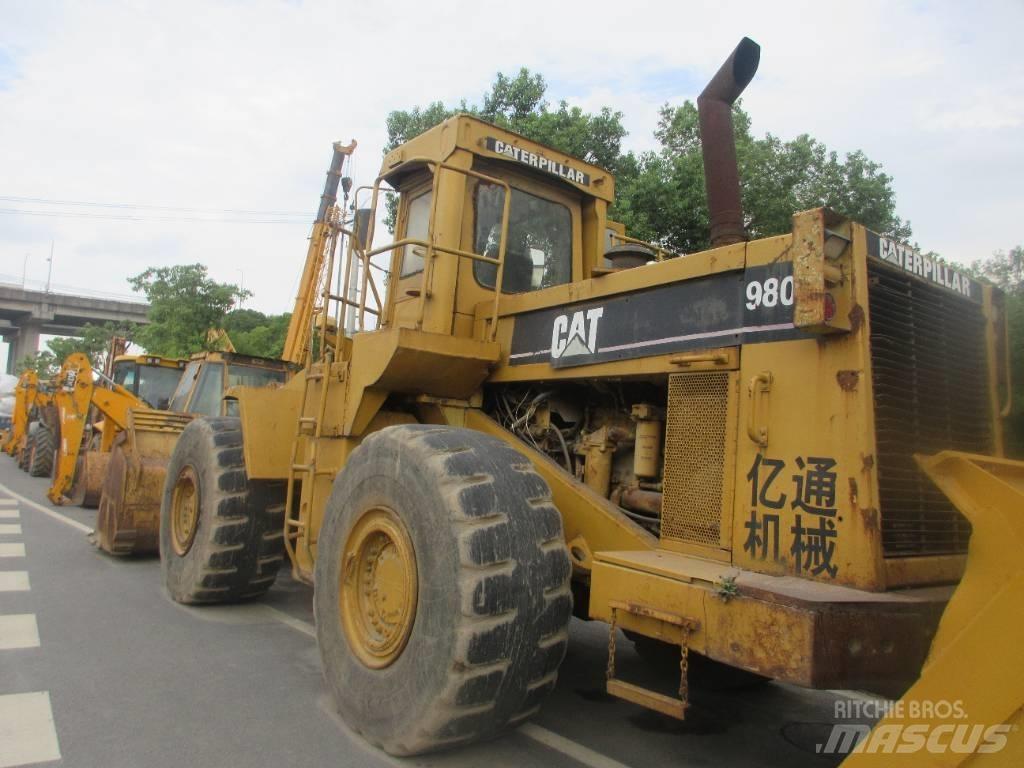 CAT 980 F Naudoti ratiniai krautuvai