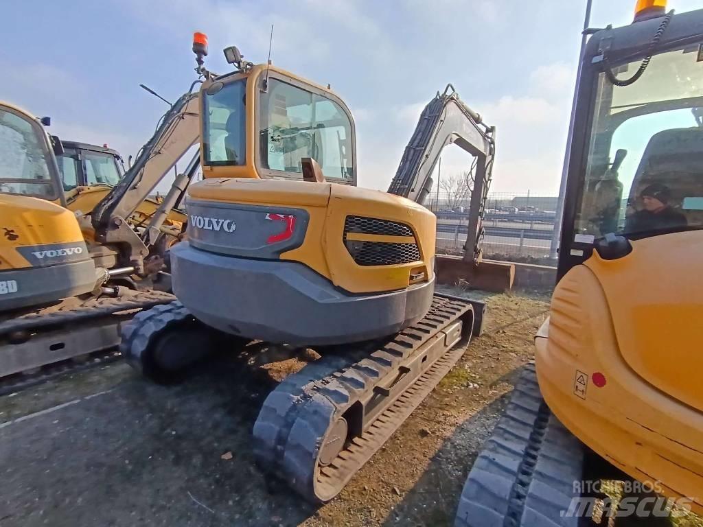 Volvo ECR 88 D Vidutinės galios ekskavatoriai 7-12 t
