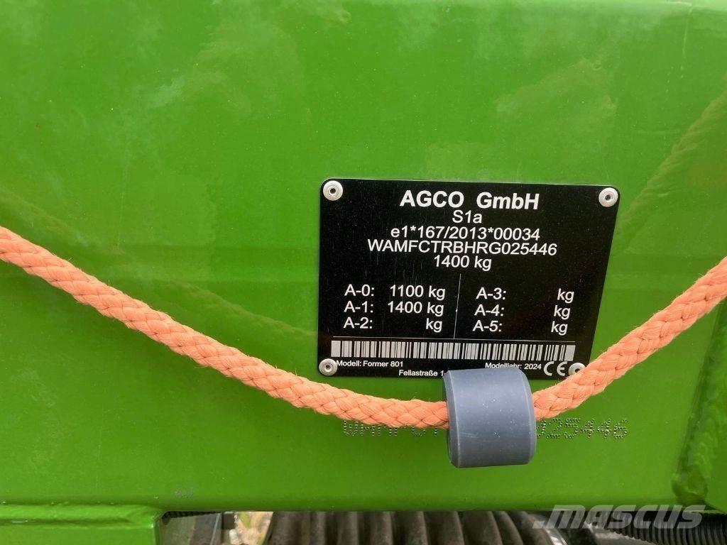 Fendt Former 801 Šieno grėbliai ir vartytuvai