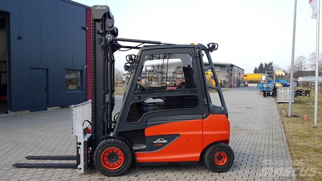 Linde E45H-01/550 Elektriniai šakiniai krautuvai