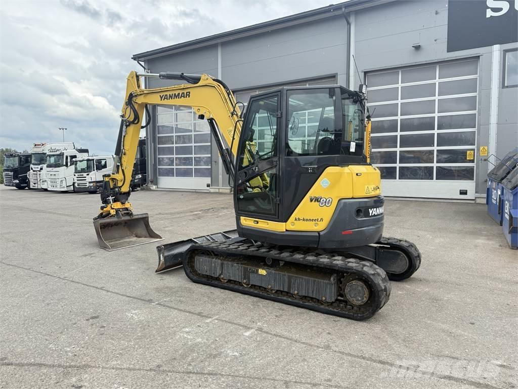 Yanmar Vio 80-1A Vidutinės galios ekskavatoriai 7-12 t