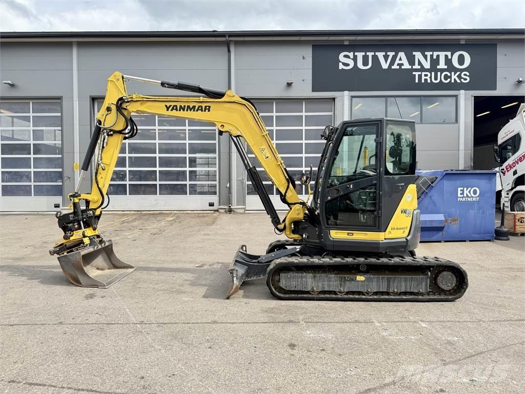 Yanmar Vio 80-1A Vidutinės galios ekskavatoriai 7-12 t