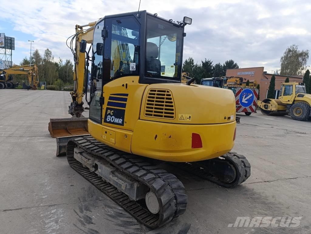 Komatsu PC 80 MR-5 Vikšriniai ekskavatoriai