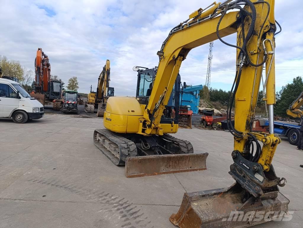 Komatsu PC 80 MR-5 Vikšriniai ekskavatoriai
