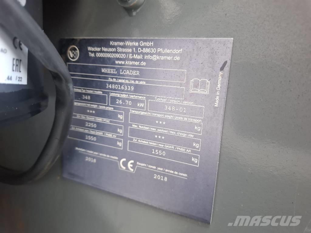Kramer 5035 Naudoti ratiniai krautuvai