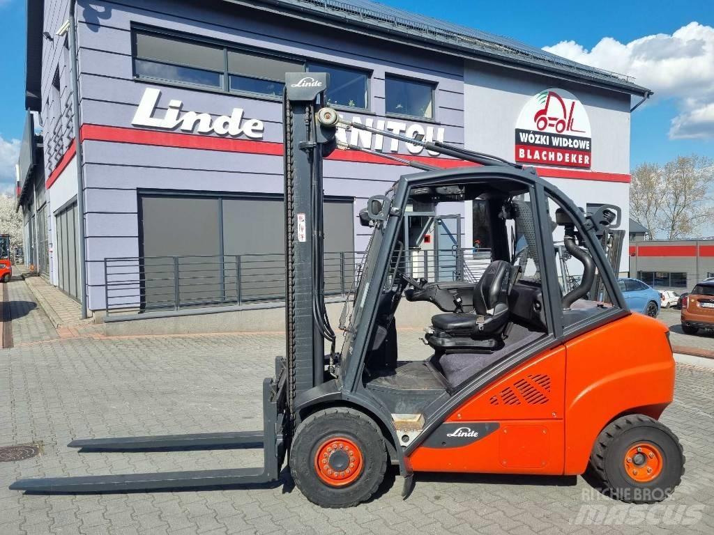 Linde H35D-02 Dyzeliniai krautuvai