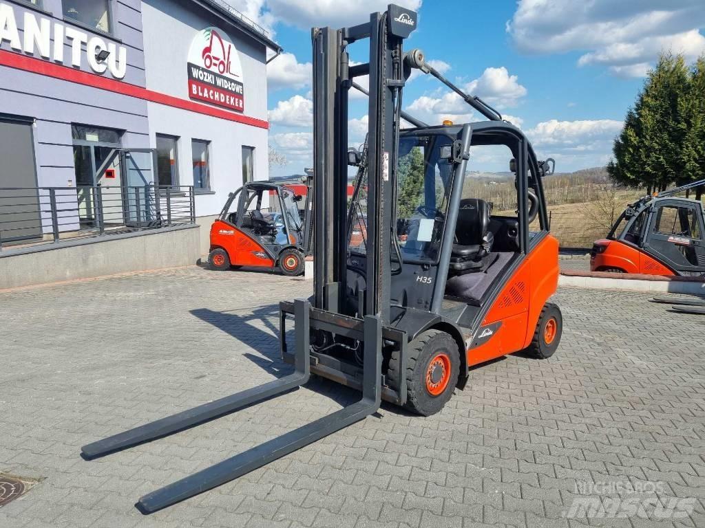 Linde H35D-02 Dyzeliniai krautuvai