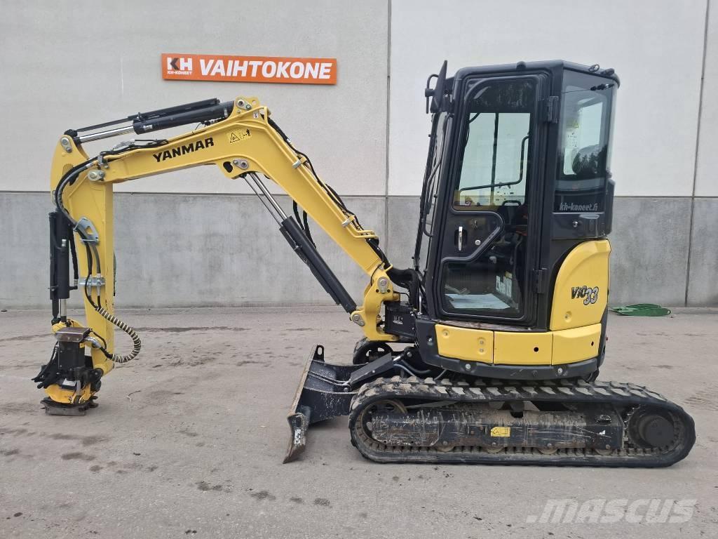 Yanmar Vio 33-6 Mini ekskavatoriai < 7 t