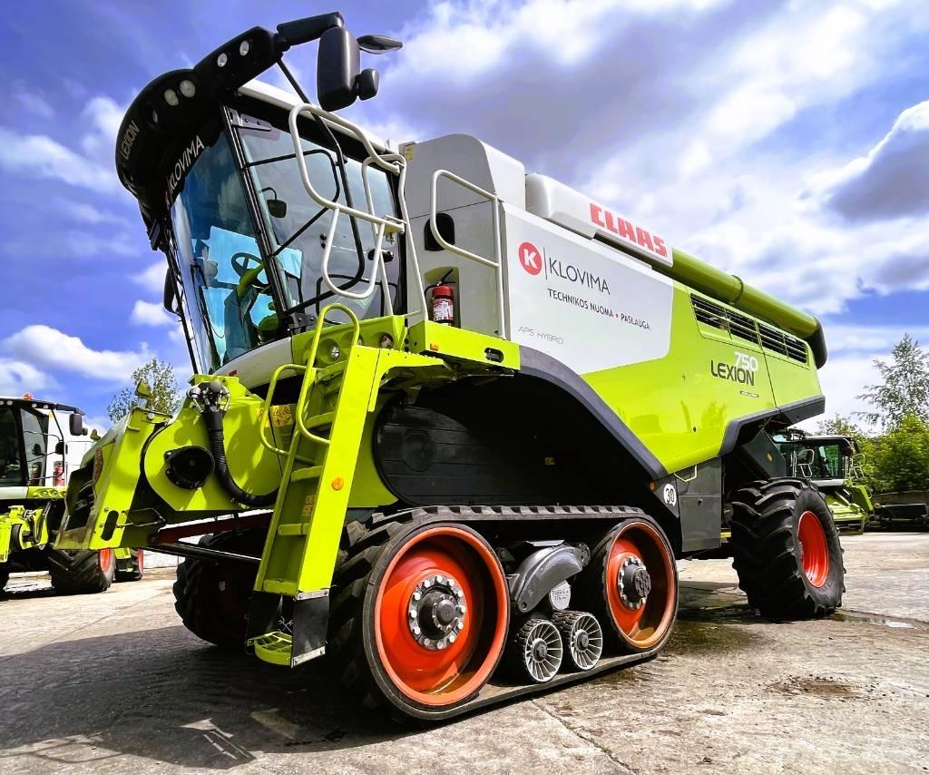 CLAAS Lexion 750 TT Derliaus nuėmimo kombainai