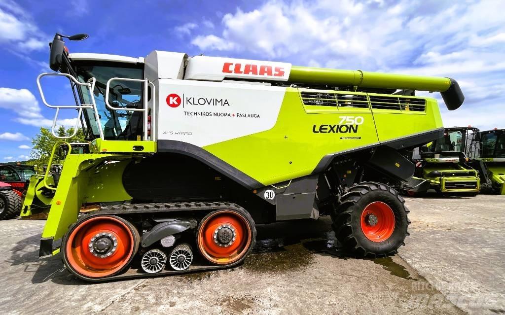CLAAS Lexion 750 TT Derliaus nuėmimo kombainai