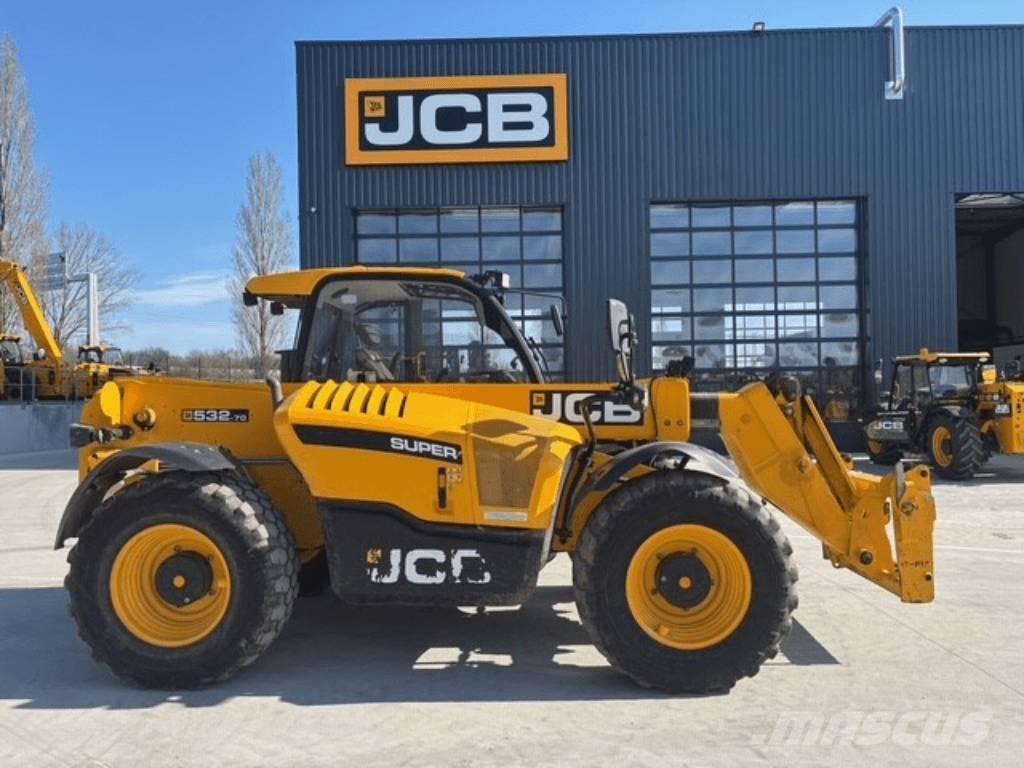 JCB 532-70 Teleskopiniai krautuvai žemės ūkiui