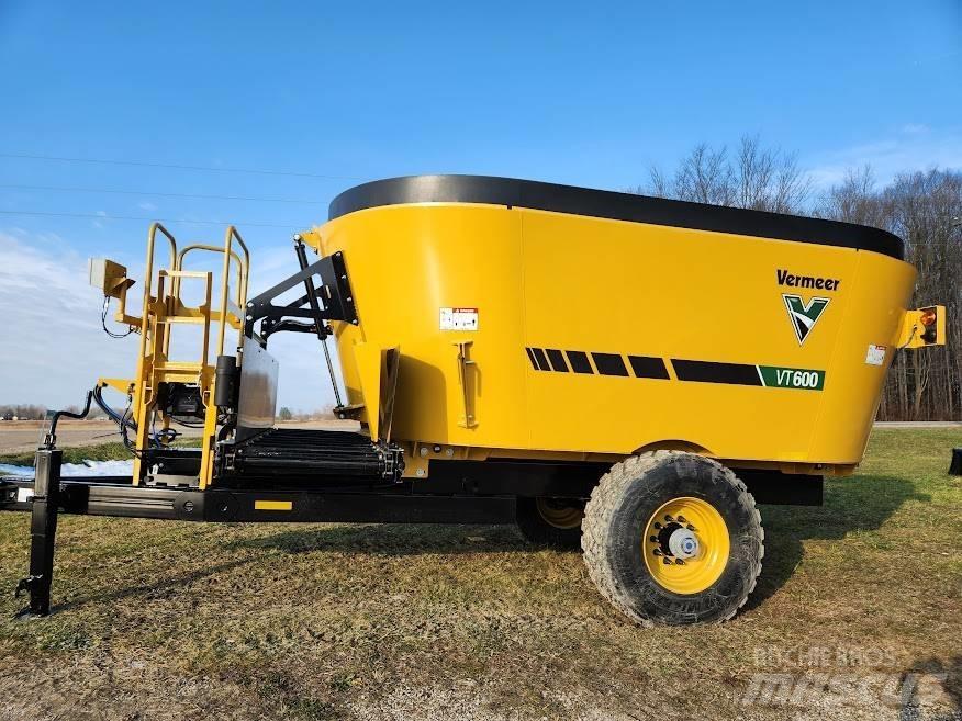 Vermeer VT600 Pašarų maišytuvai-dalytuvai