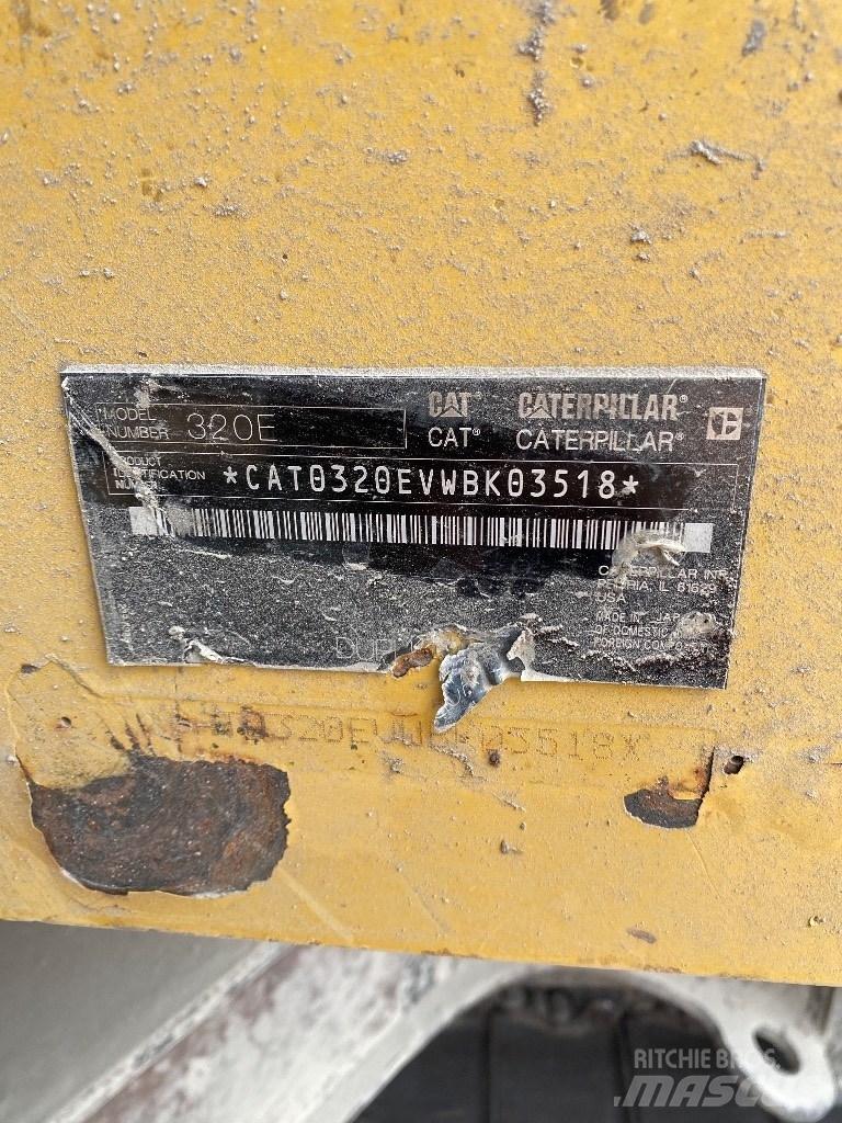CAT 320 EL Vikšriniai ekskavatoriai