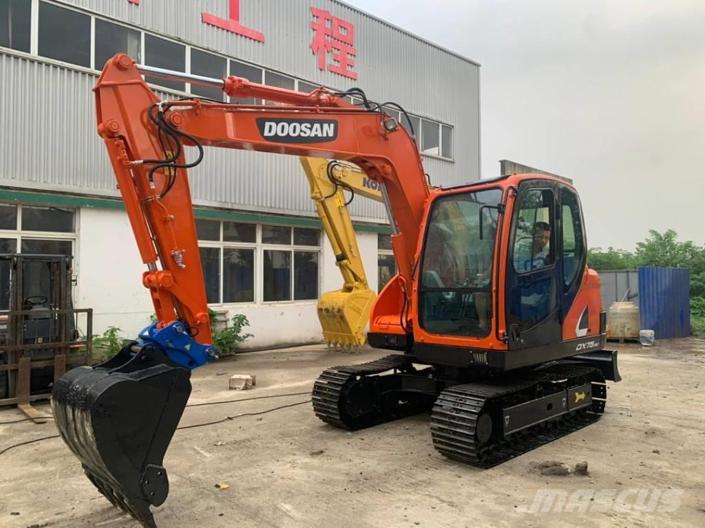 Doosan DX 75 Vidutinės galios ekskavatoriai 7-12 t