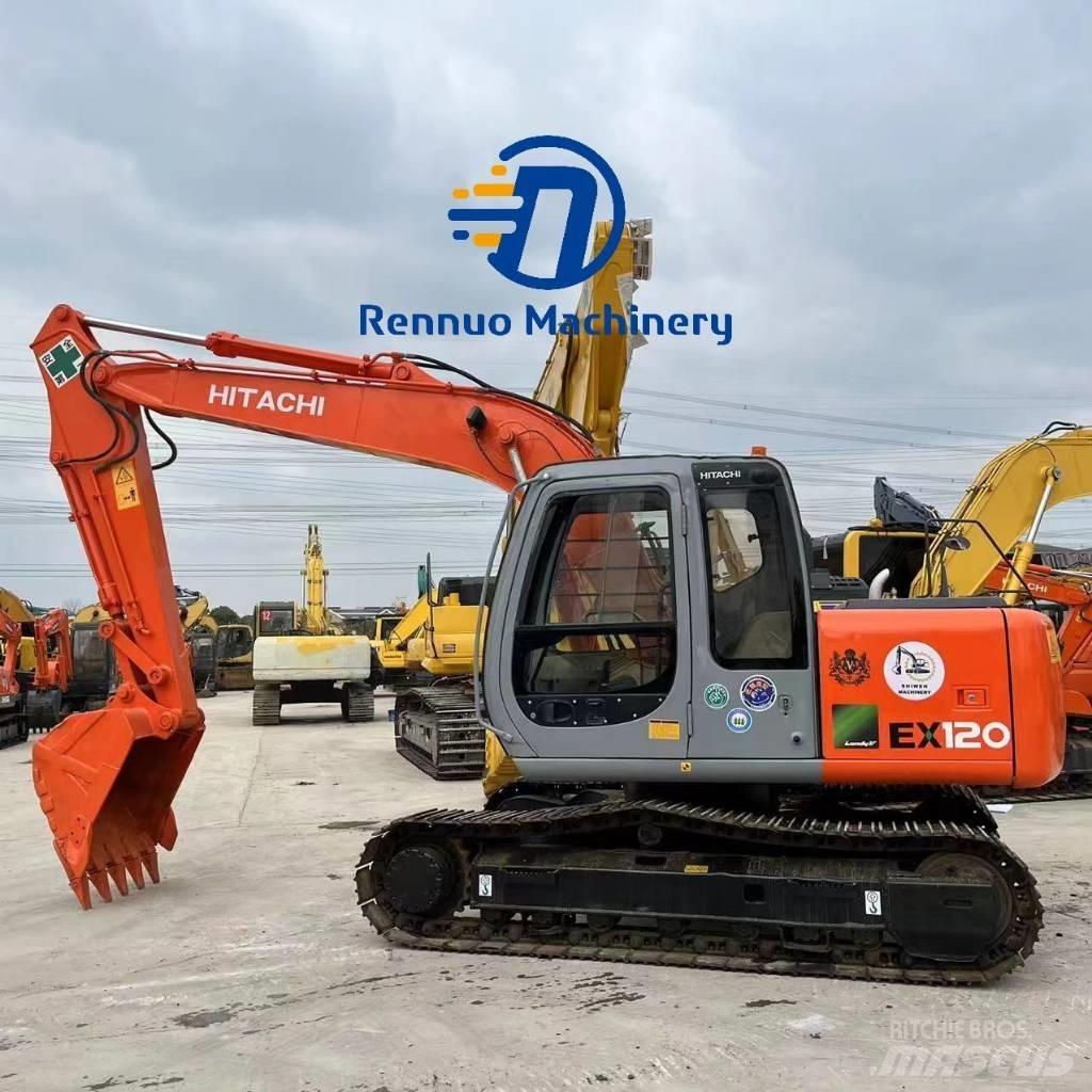 Hitachi EX 120 Vikšriniai ekskavatoriai
