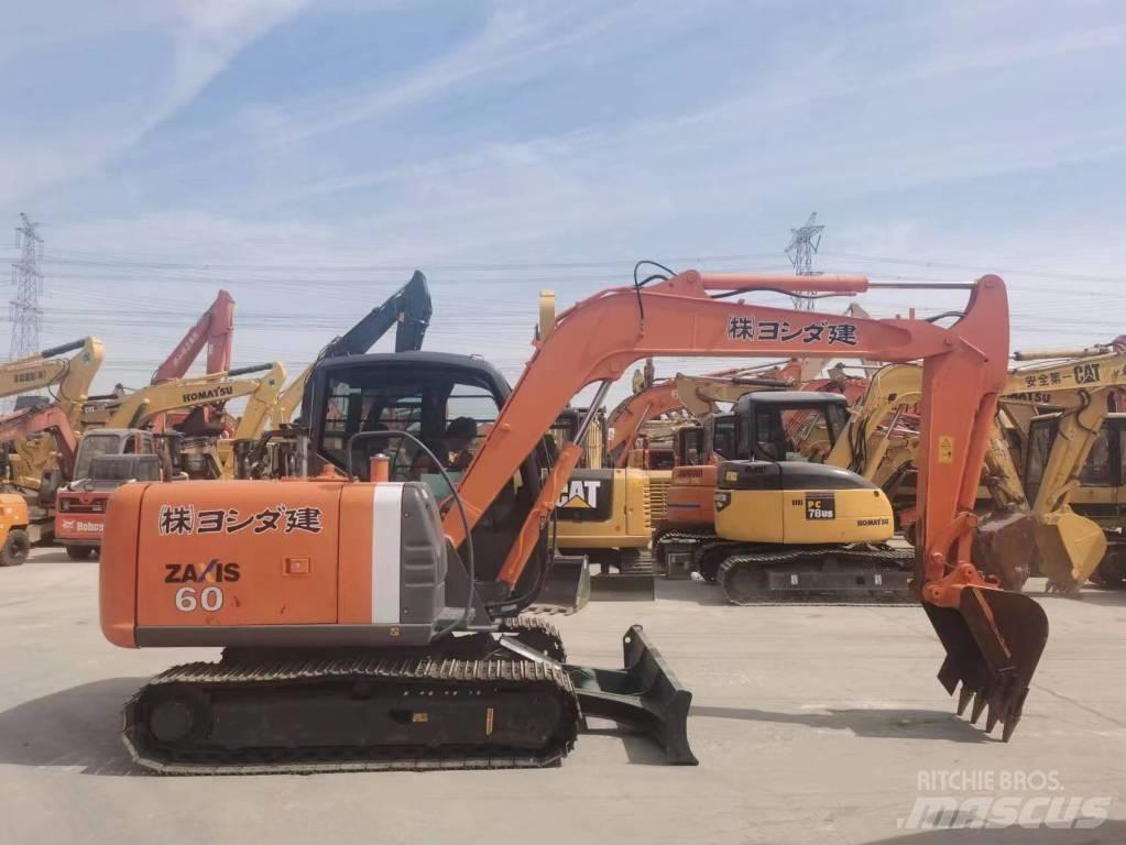Hitachi ZX 60 Mini ekskavatoriai < 7 t