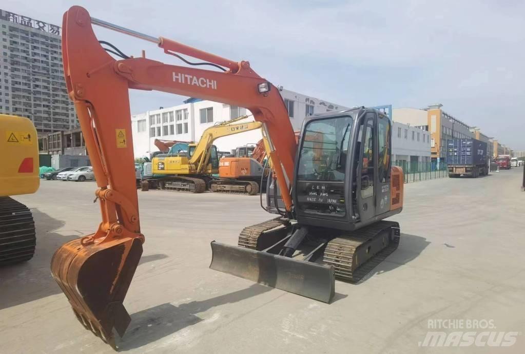 Hitachi ZX 60 Mini ekskavatoriai < 7 t
