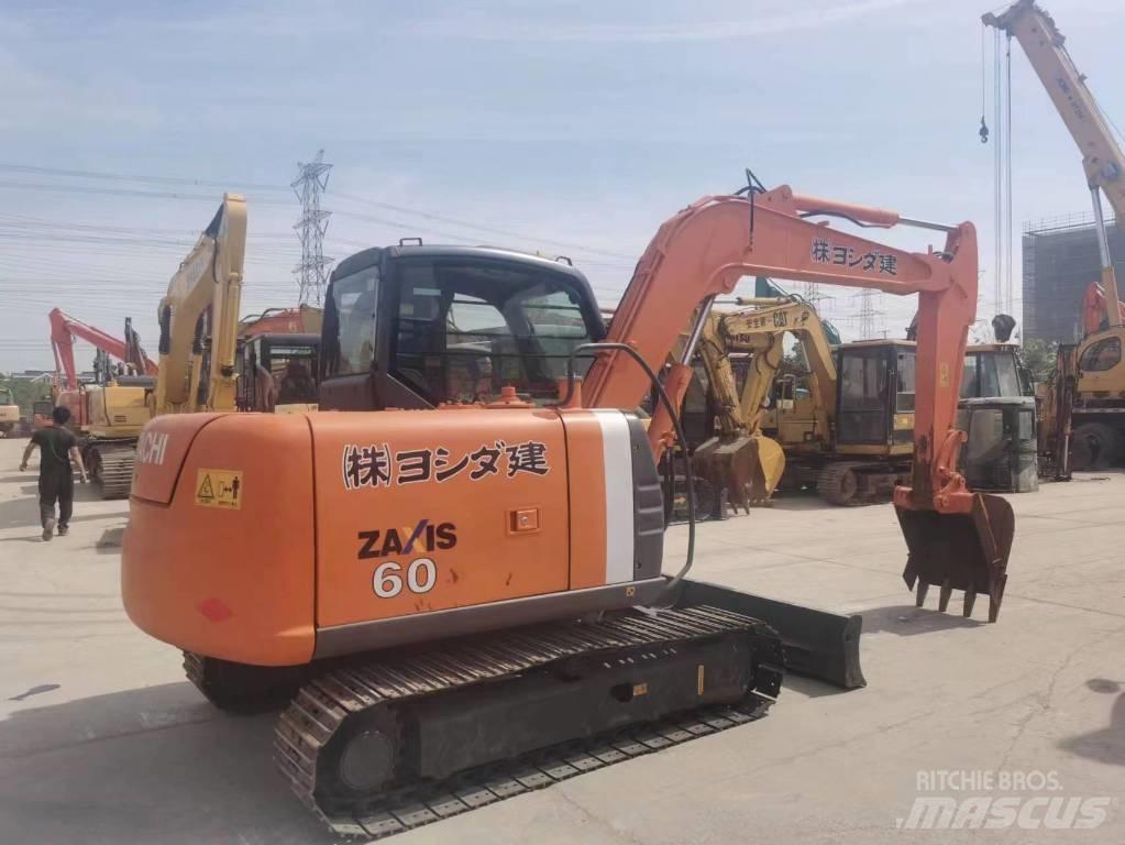 Hitachi ZX 60 Mini ekskavatoriai < 7 t