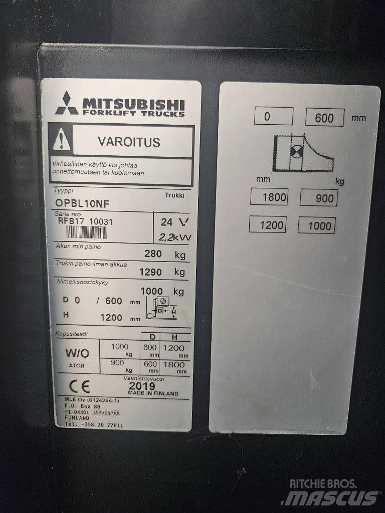 Mitsubishi OPBL10NF Vidutinių aukščių užsakytų prekių krautuvai