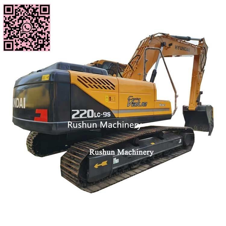 Hyundai R220 Vikšriniai ekskavatoriai