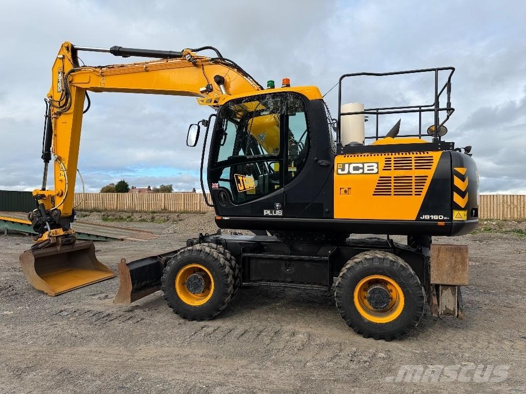 JCB JS 160 W Ratiniai ekskavatoriai