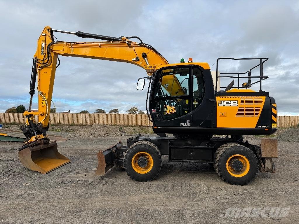 JCB JS 160 W Ratiniai ekskavatoriai
