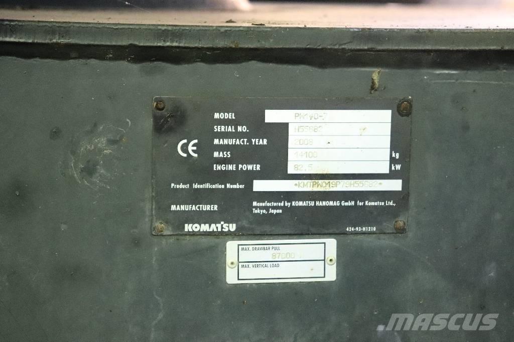 Komatsu PW 140-7 Ekskavatoriniai krautuvai