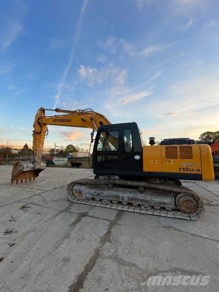 Hyundai R 210 LC 7A Vikšriniai ekskavatoriai