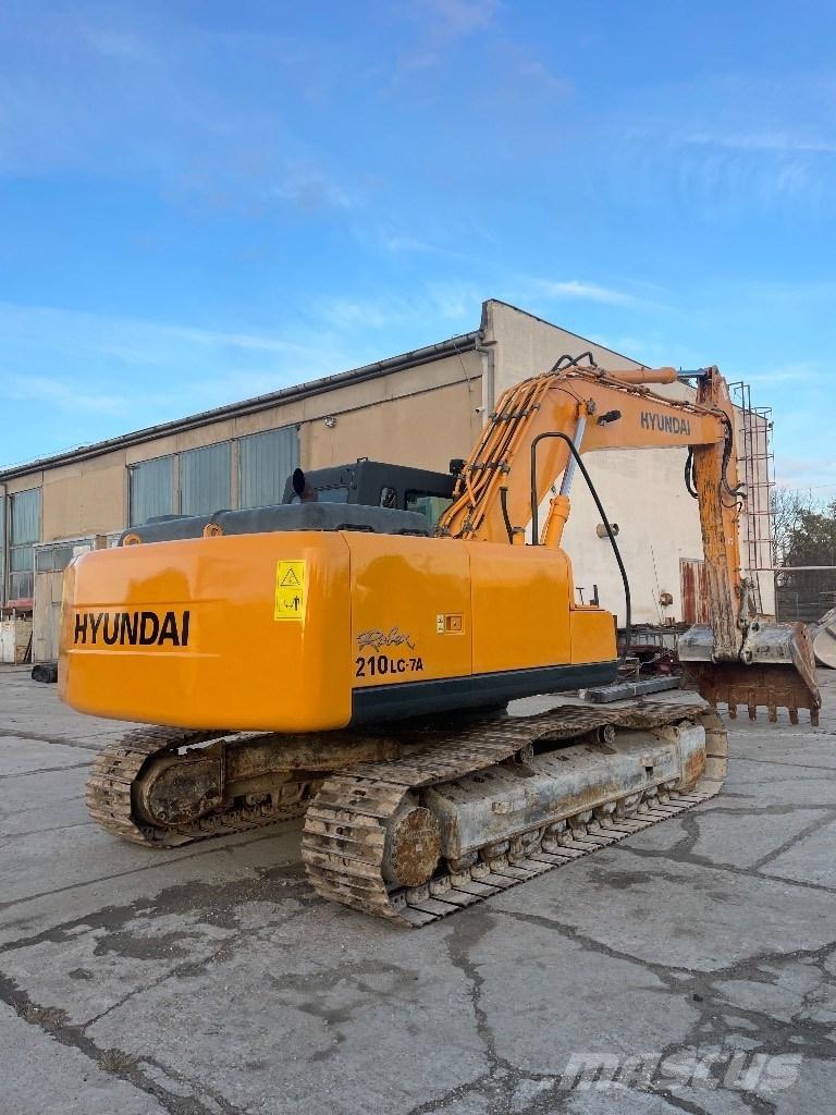 Hyundai R 210 LC 7A Vikšriniai ekskavatoriai