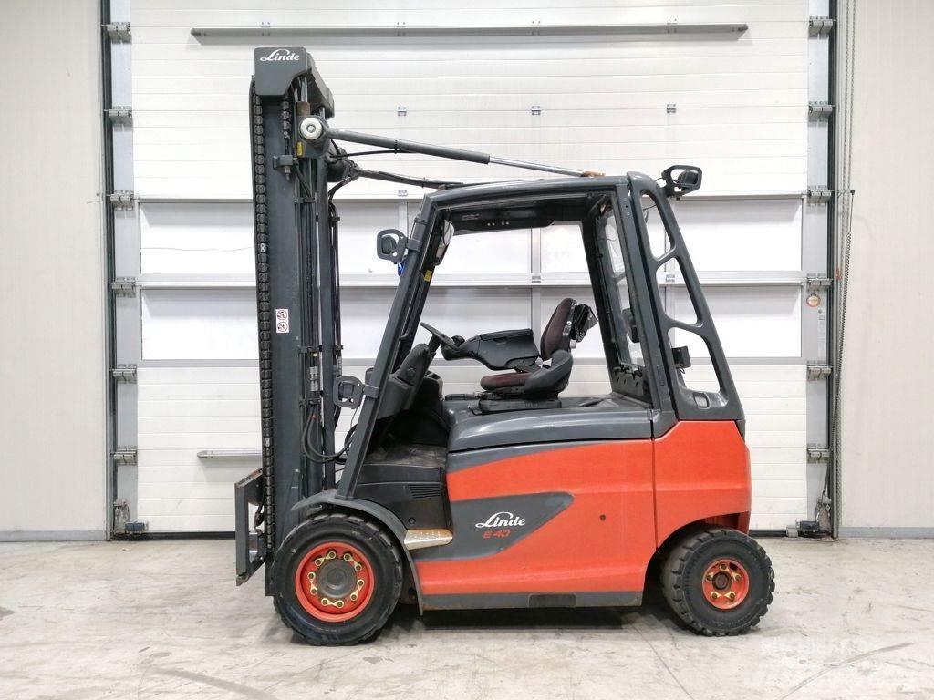 Linde E40H-01/600 Elektriniai šakiniai krautuvai