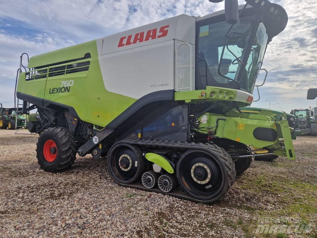 CLAAS Lexion 760 TT Derliaus nuėmimo kombainai