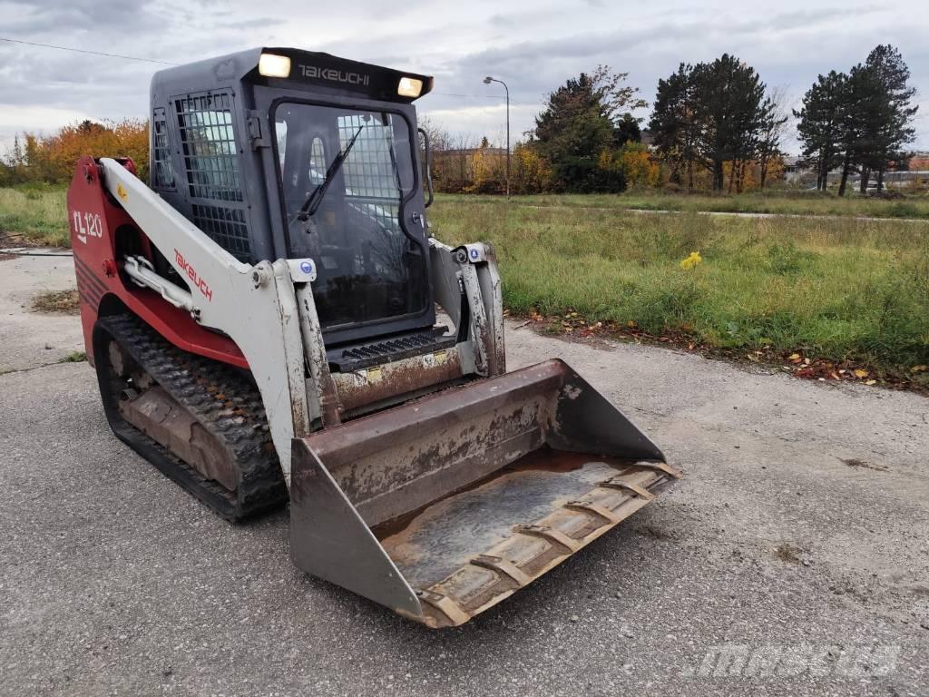 Takeuchi TL120 Krautuvai su šoniniu pasukimu