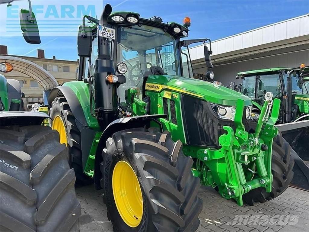 John Deere 6m 125 Traktoriai