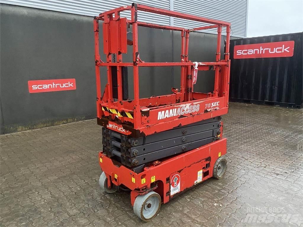 Manitou 78SEC Žirkliniai keltuvai