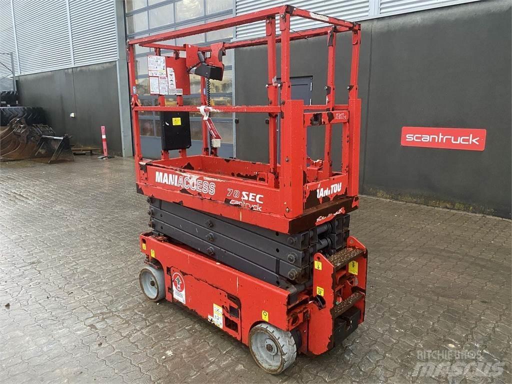 Manitou 78SEC Žirkliniai keltuvai