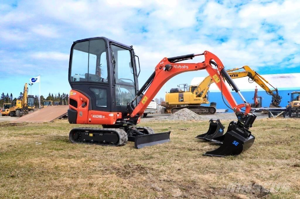 Kubota KX016-4 Mini ekskavatoriai < 7 t