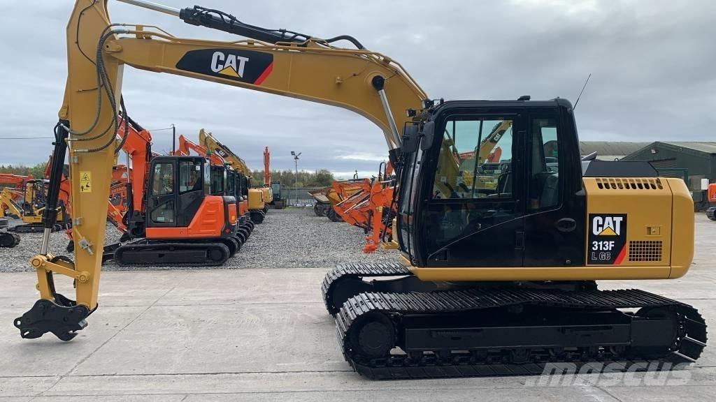 CAT 313 F LGC Vikšriniai ekskavatoriai